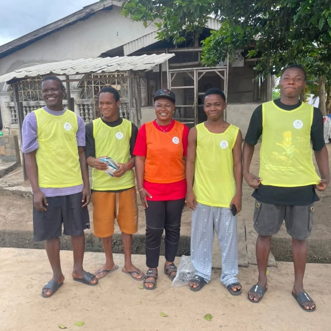 Youth participants in Delta outreach