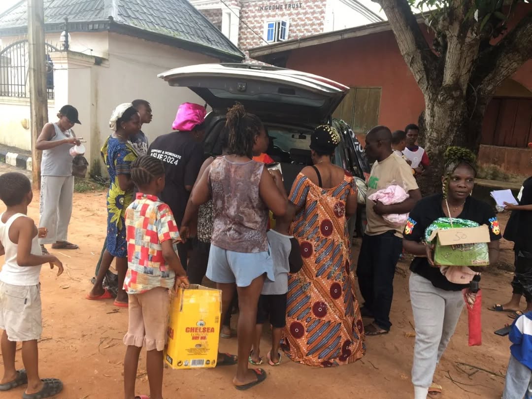 Support supplies ready for distribution