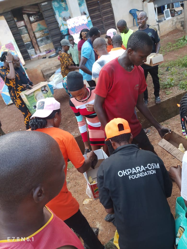 Presentation moment during outreach